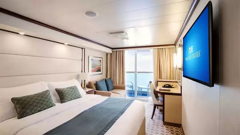 Cabina con Balcón Deluxe Vista Obstruida