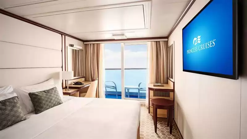 Cabina con Balcón Deluxe Vista Obstruida
