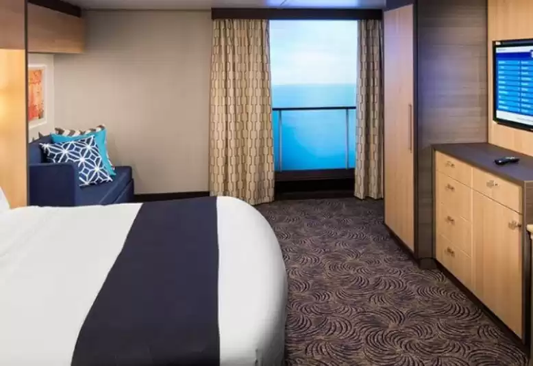 Cabina interior con balcón virtual