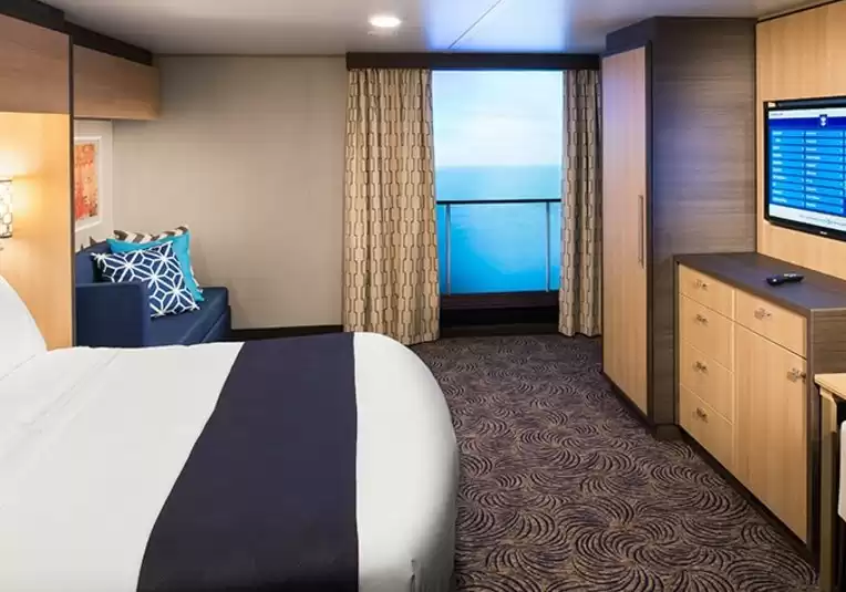 Cabina interior con balcón virtual