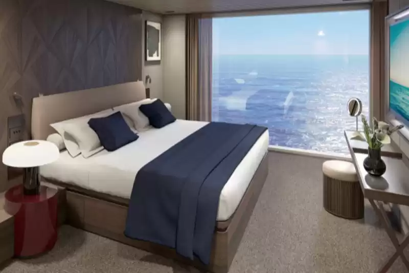 Suite familiar con dormitorio principal y balcón
